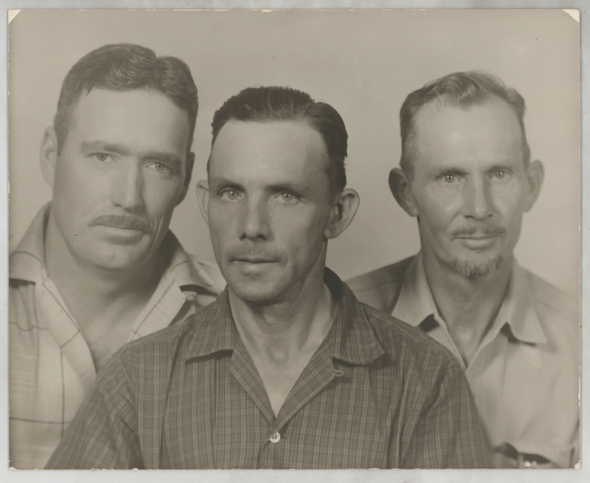 Harold Lamar Allison, from [Kenneth Precure, Oscar Allison, and Harold Allison with mustaches]