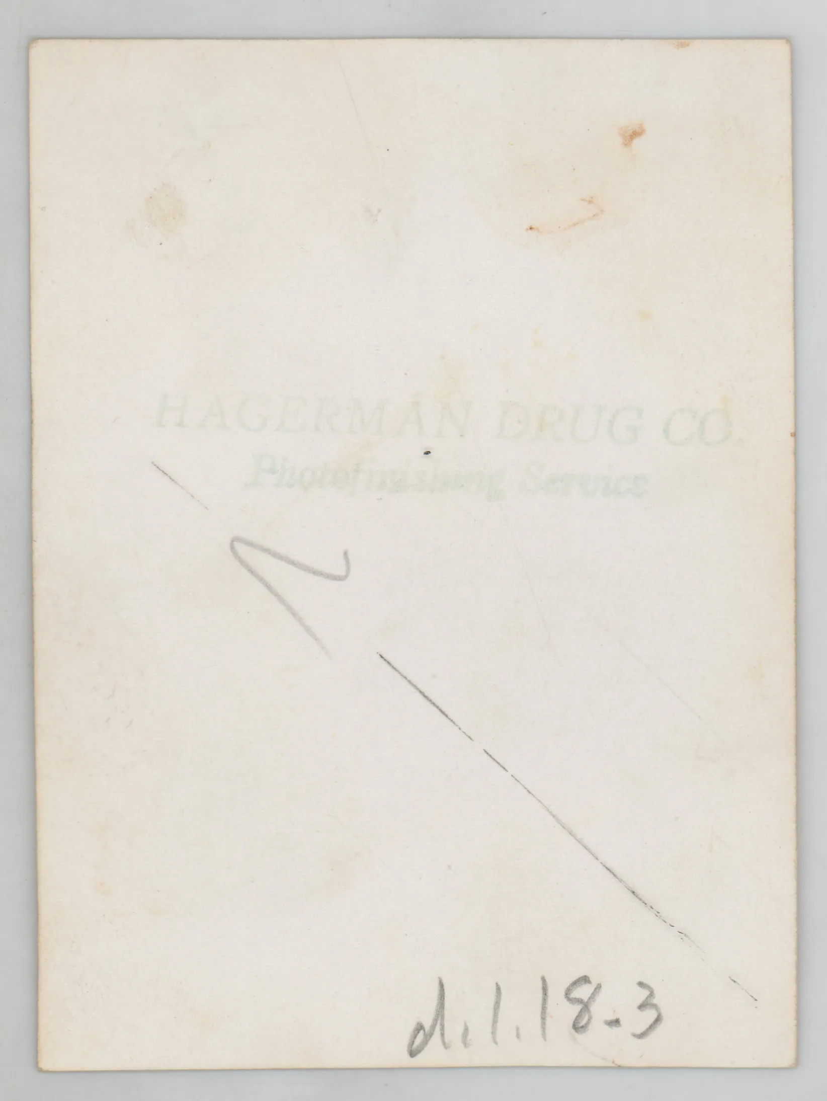Verso: [Sammy McKinstry with group of four unknown friends]