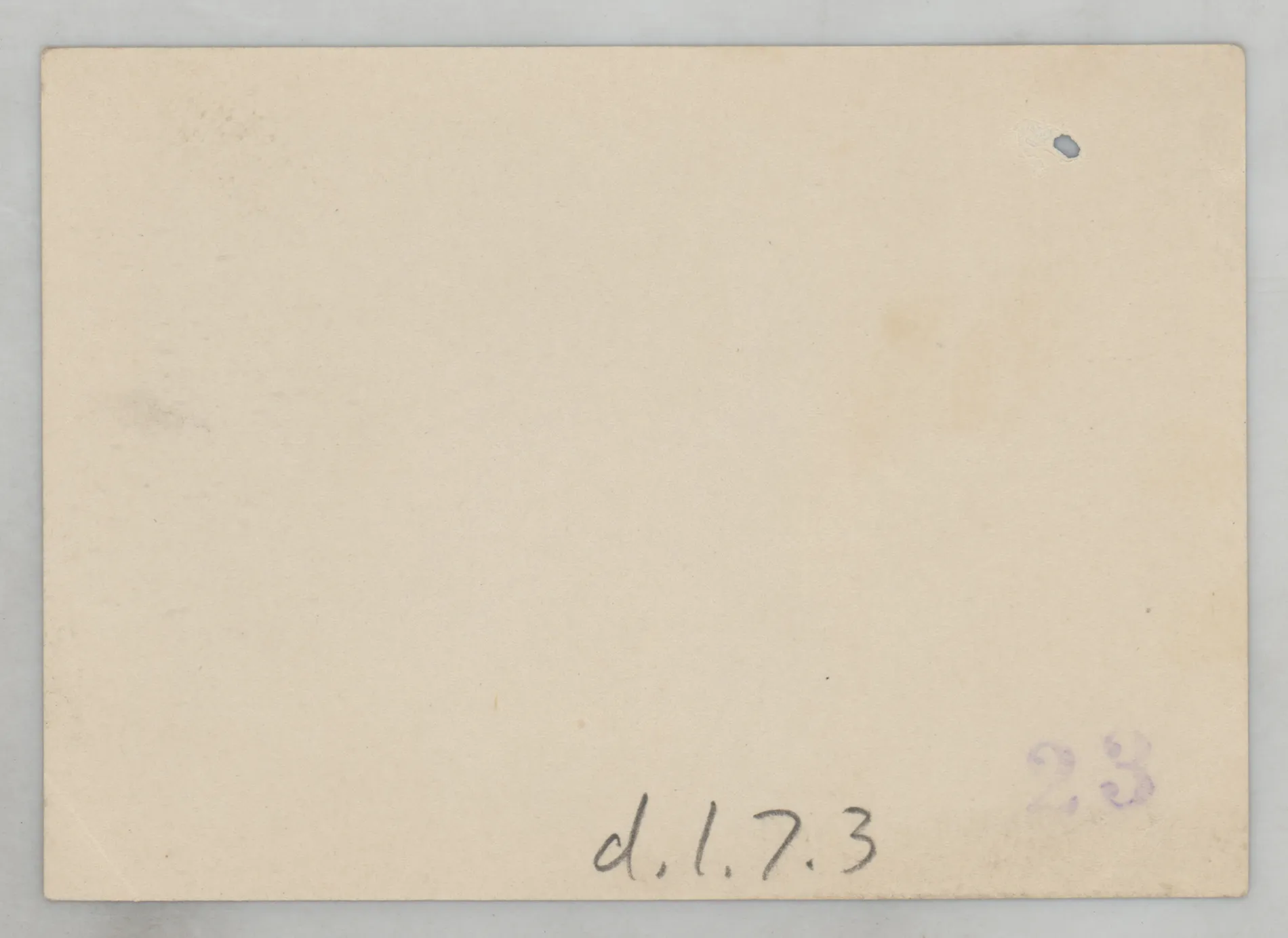 Verso: [Sammy McKinstry on the porch with unknown girl]