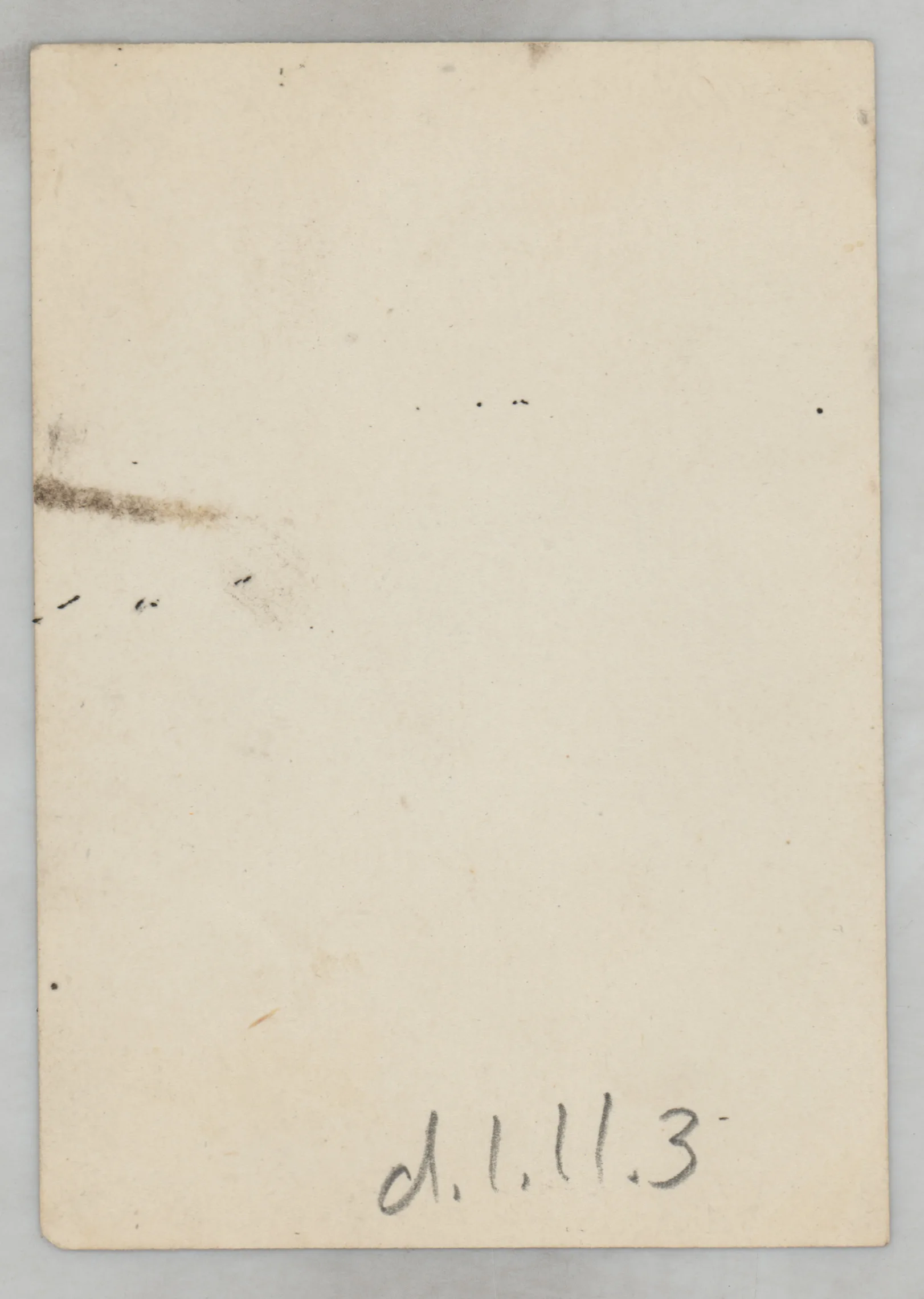 Verso: [Sammy McKinstry in stroller next to a car]