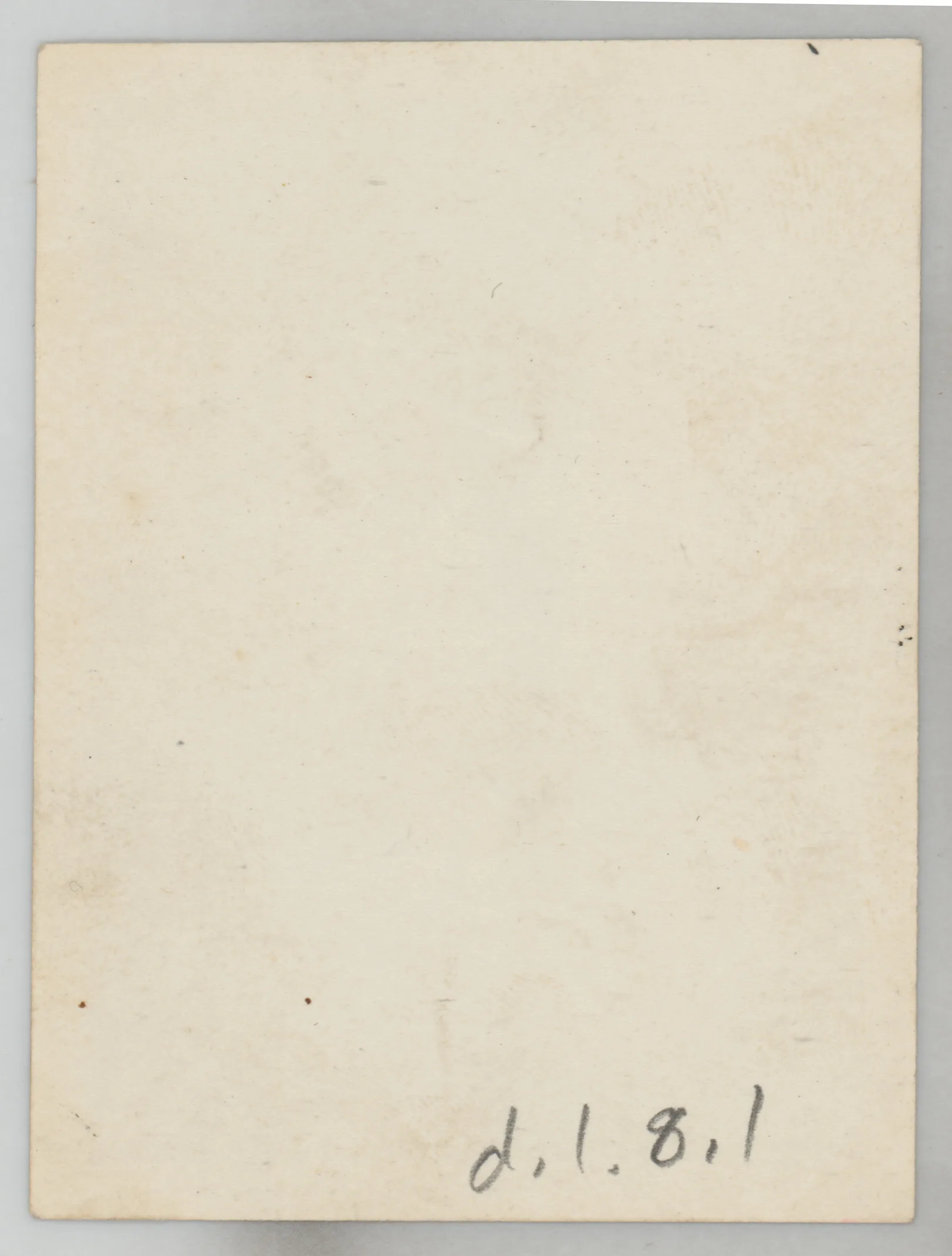 Verso: [Sammy McKinstry with no pants]