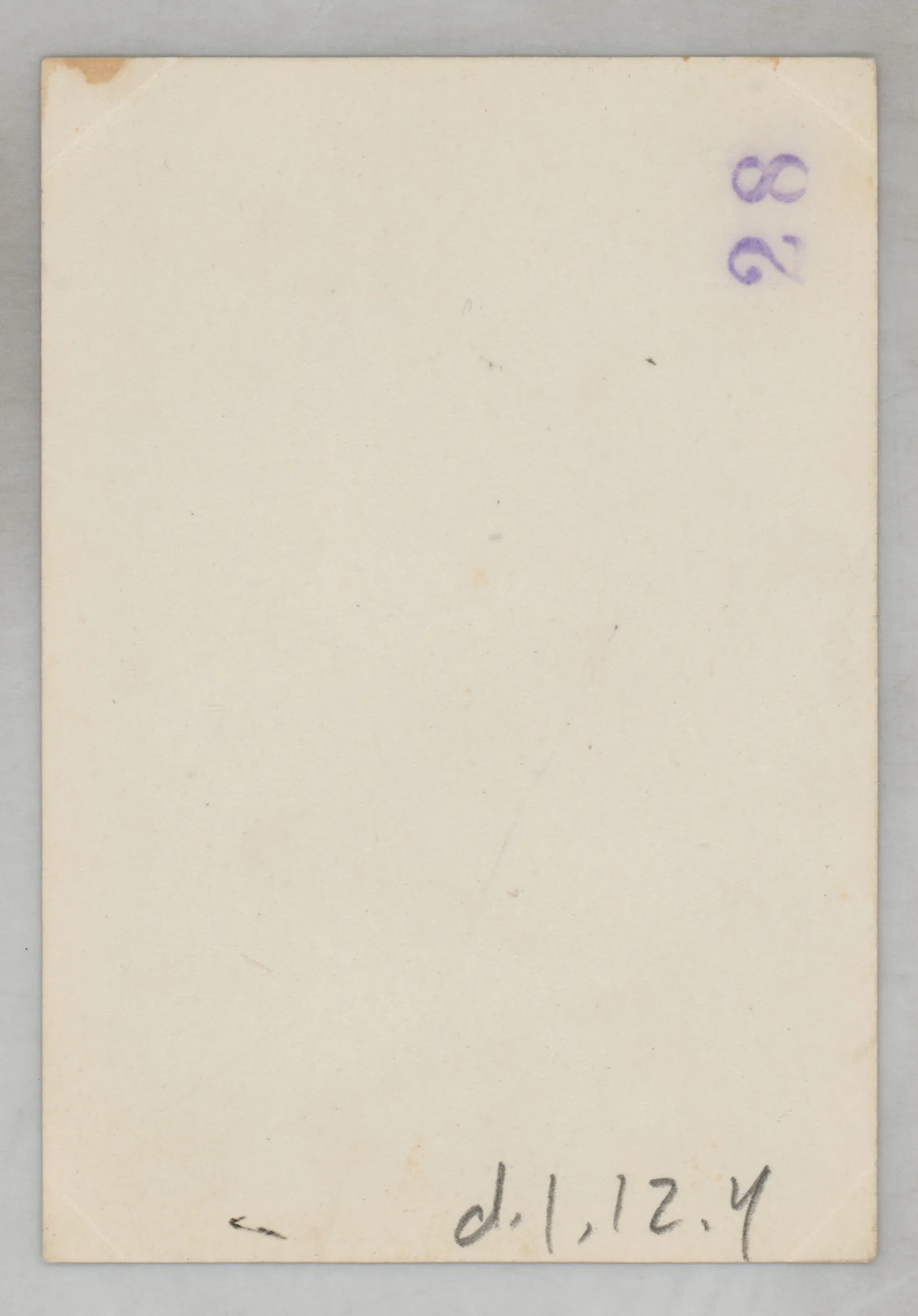 Verso: [Sammy McKinstry and Sara Beth West peering at vegetation]
