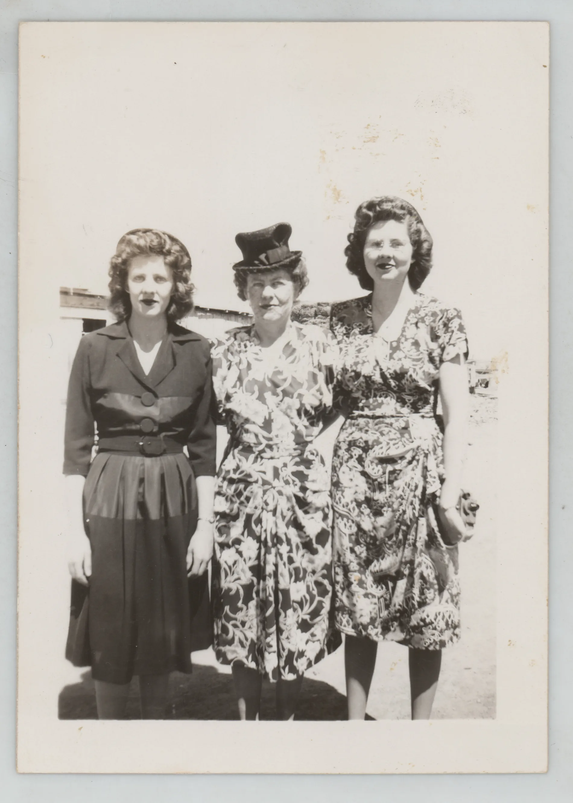 Mildred Adeline McKinstry Osborn, from Jean, Loveta, + Mildred McKinstry, abt. 1945