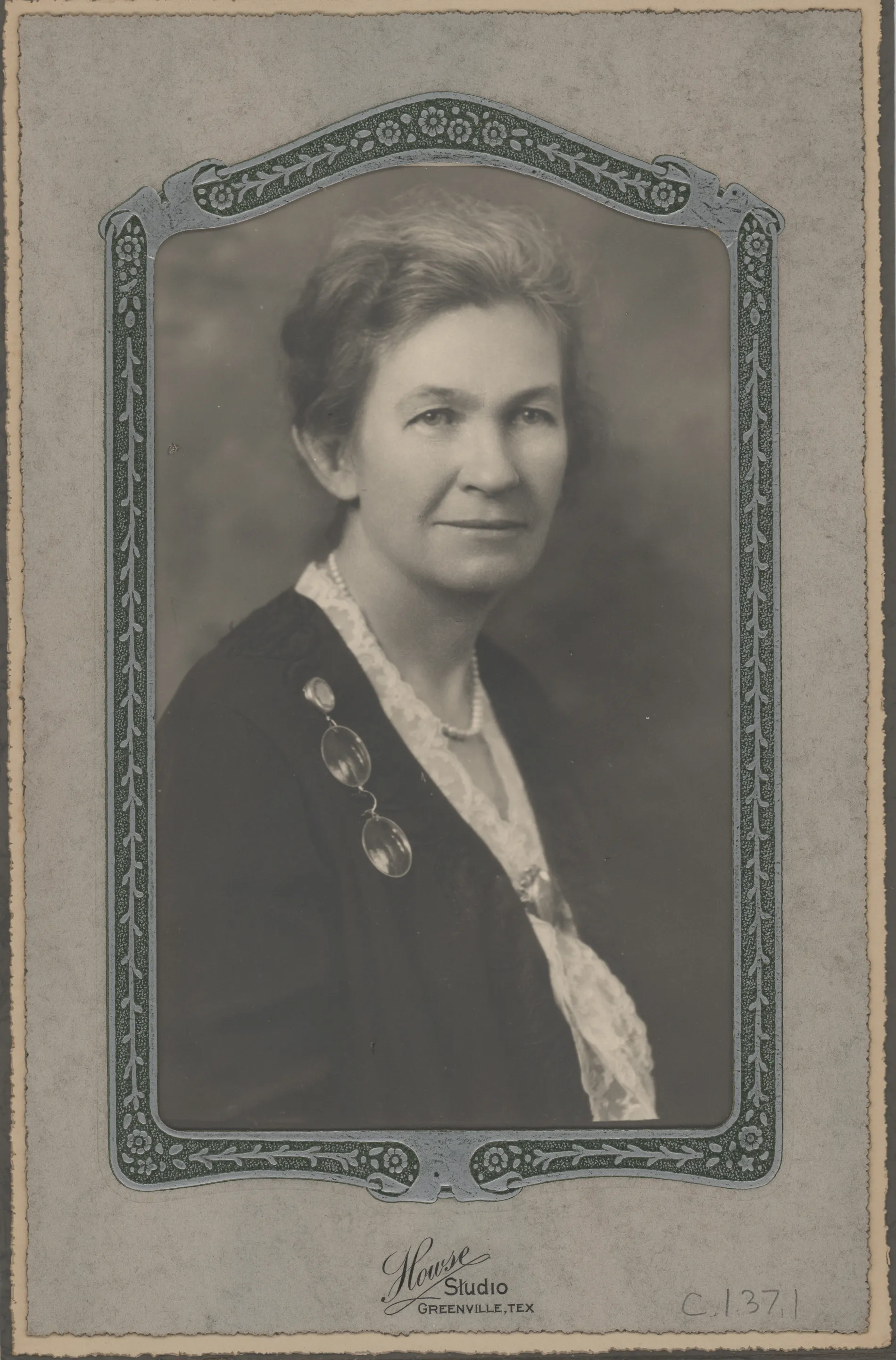 Nannie Atkinson Swann Girdner, from [Nannie Swann Girdner, circa 1925]