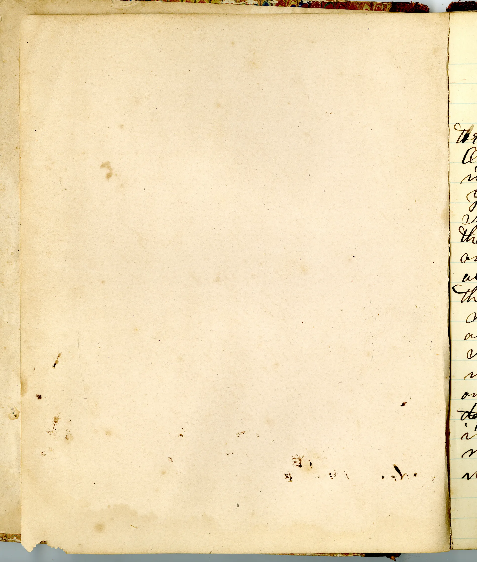 End Paper of [Minutes of the Midway Grange No.1351]