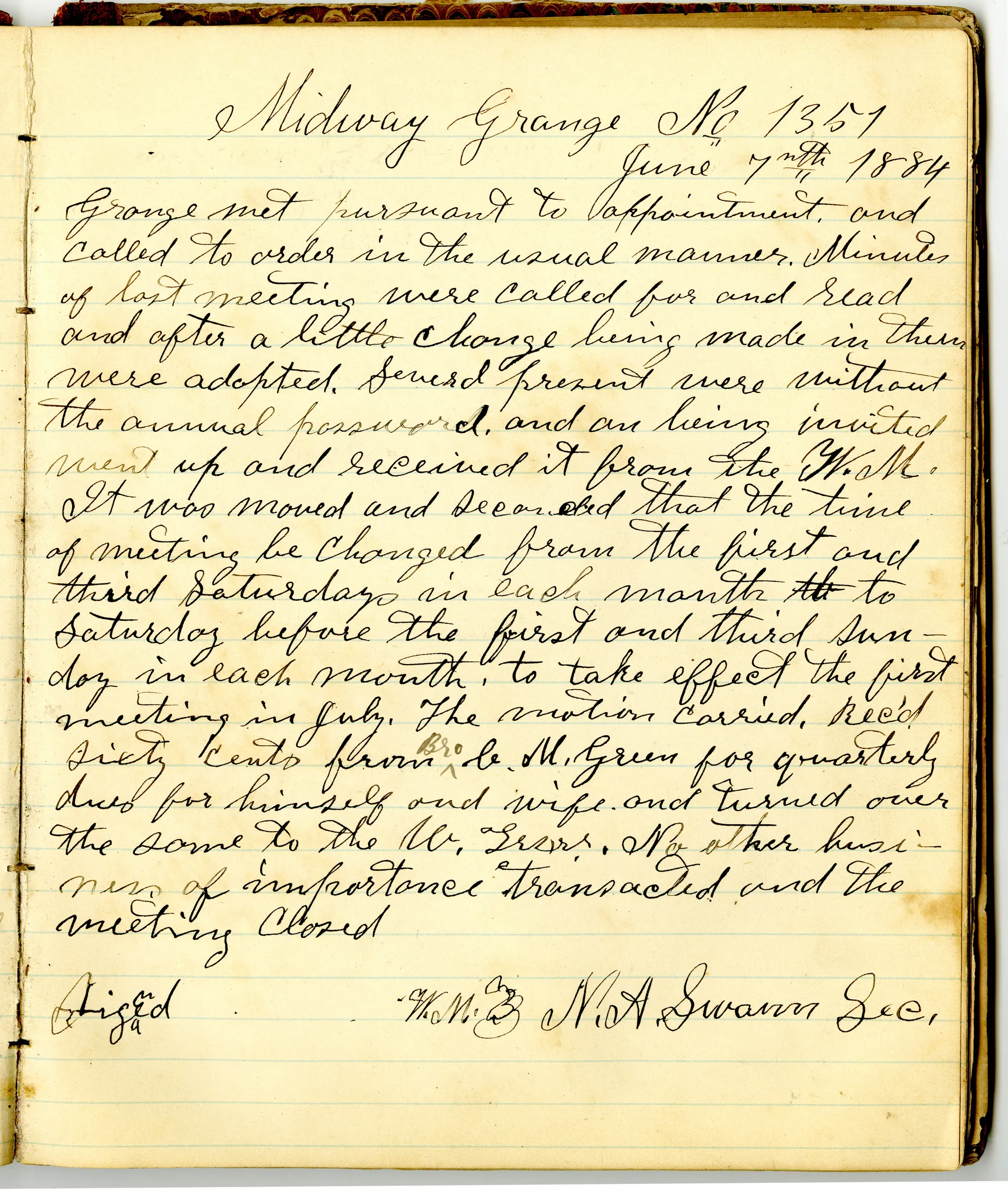 p.17 of [Minutes of the Midway Grange No.1351]