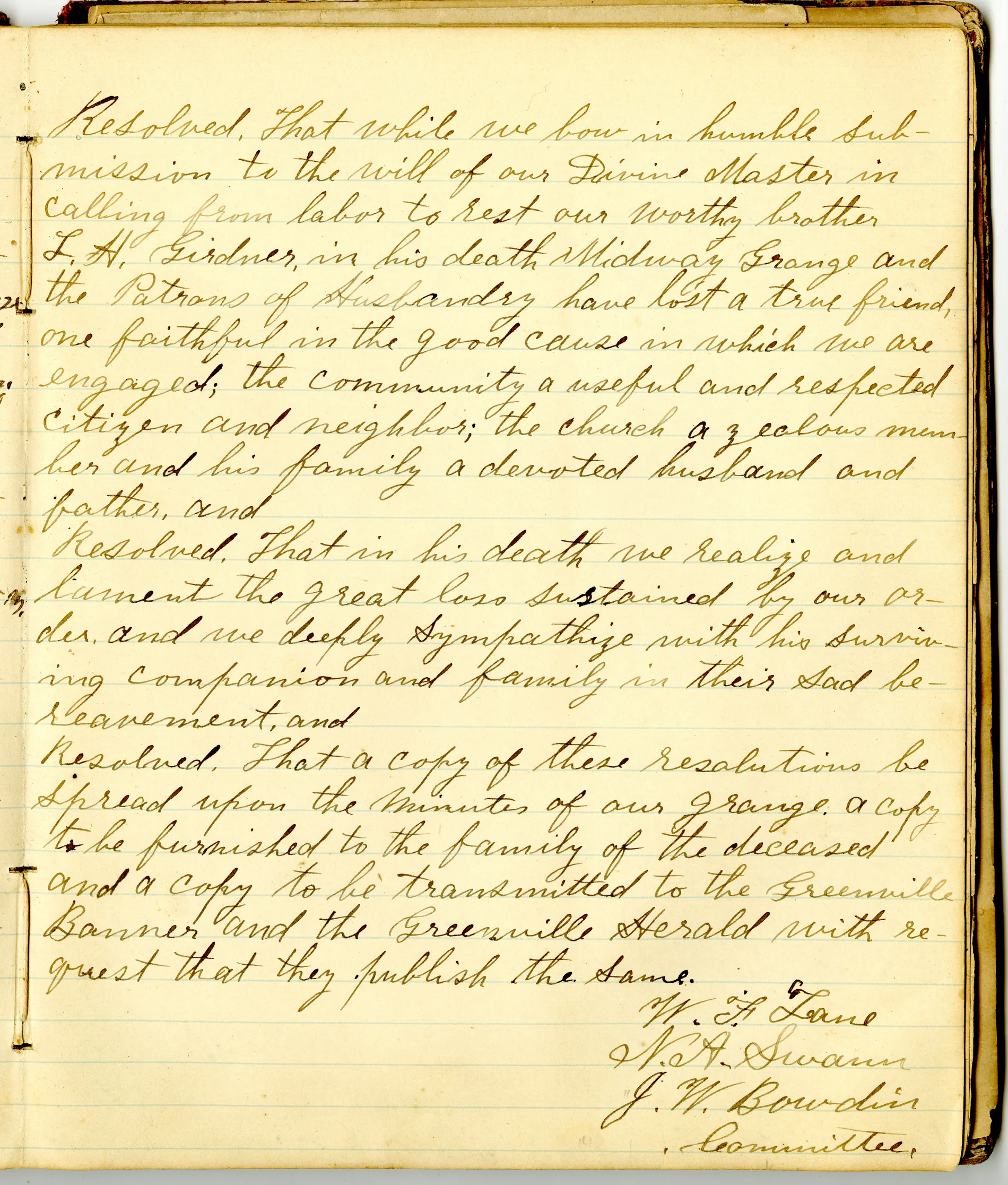 p.25 of [Minutes of the Midway Grange No.1351]