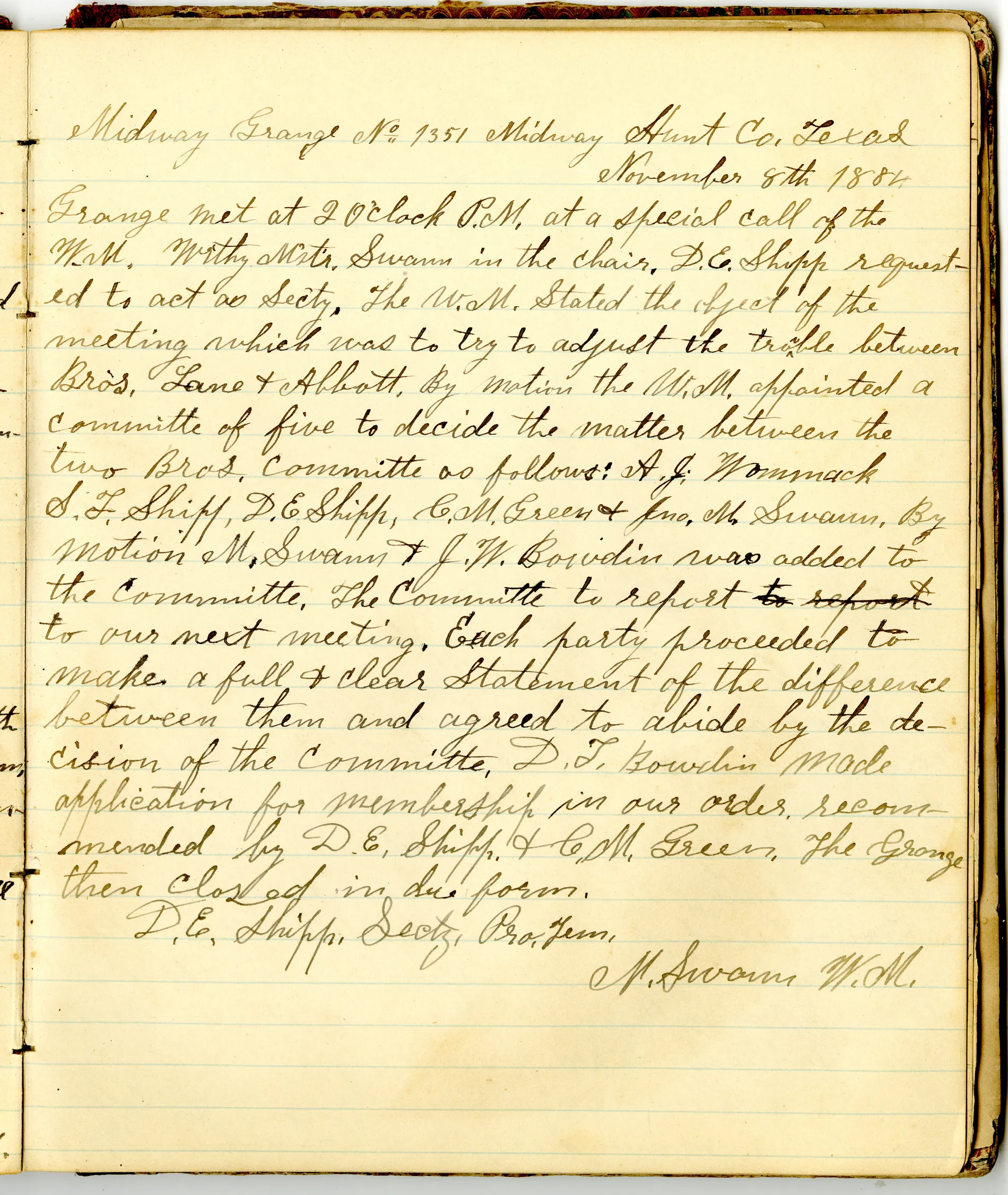 p.27 of [Minutes of the Midway Grange No.1351]