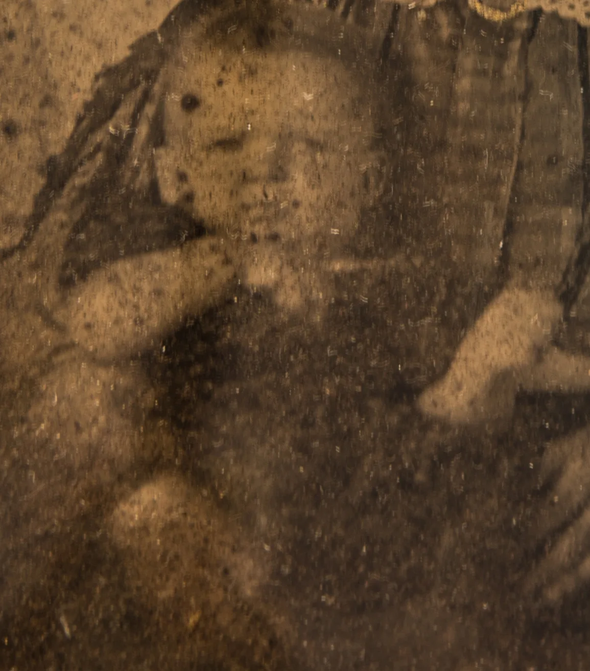 Annie, close up: [Nancy Swann and Annie Swann]