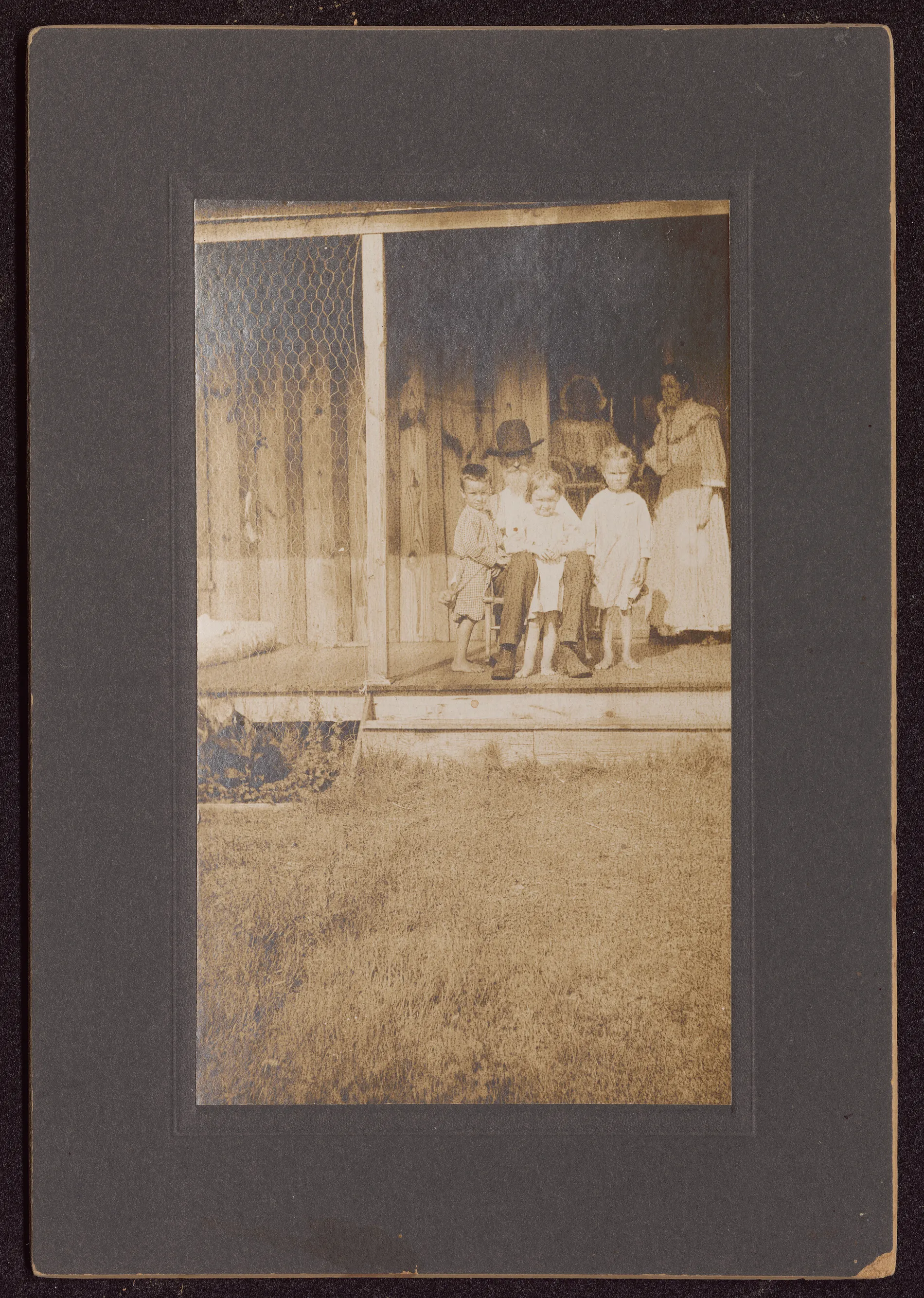 Sallie Foster Thomas, from [Grandpa Thomas, Aunt Jackie Thomas, Frances next to her mother]