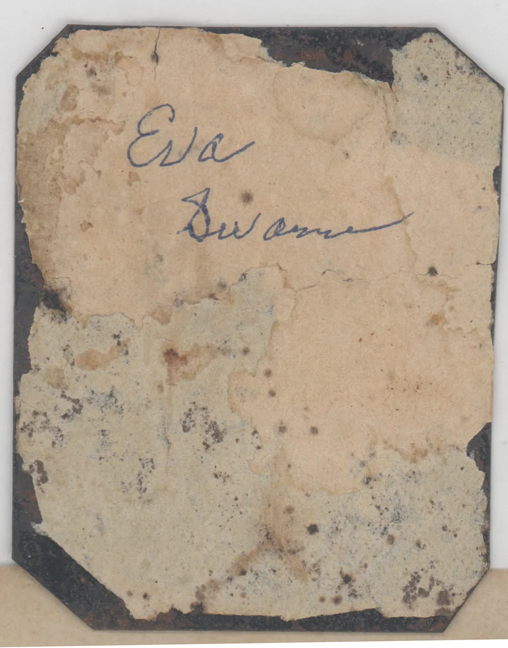 Verso: [Nannie Thomas]